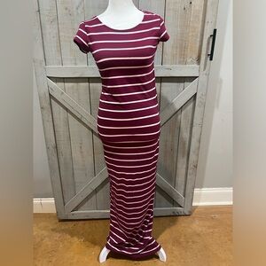 Capella Striped Maxi Dress Size Small